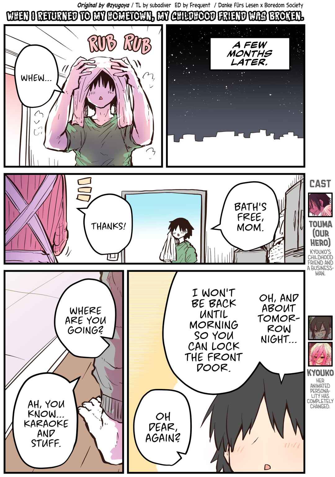Jimoto ni Kaettekitara Osananajimi ga Kowareteta Chapter 26 - Page 1