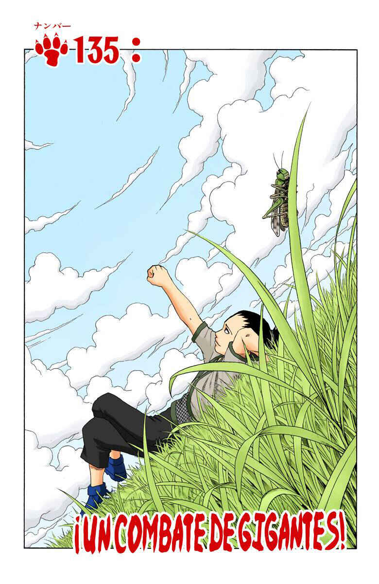 Naruto (Official Colored) Chapter 135 - Page 1