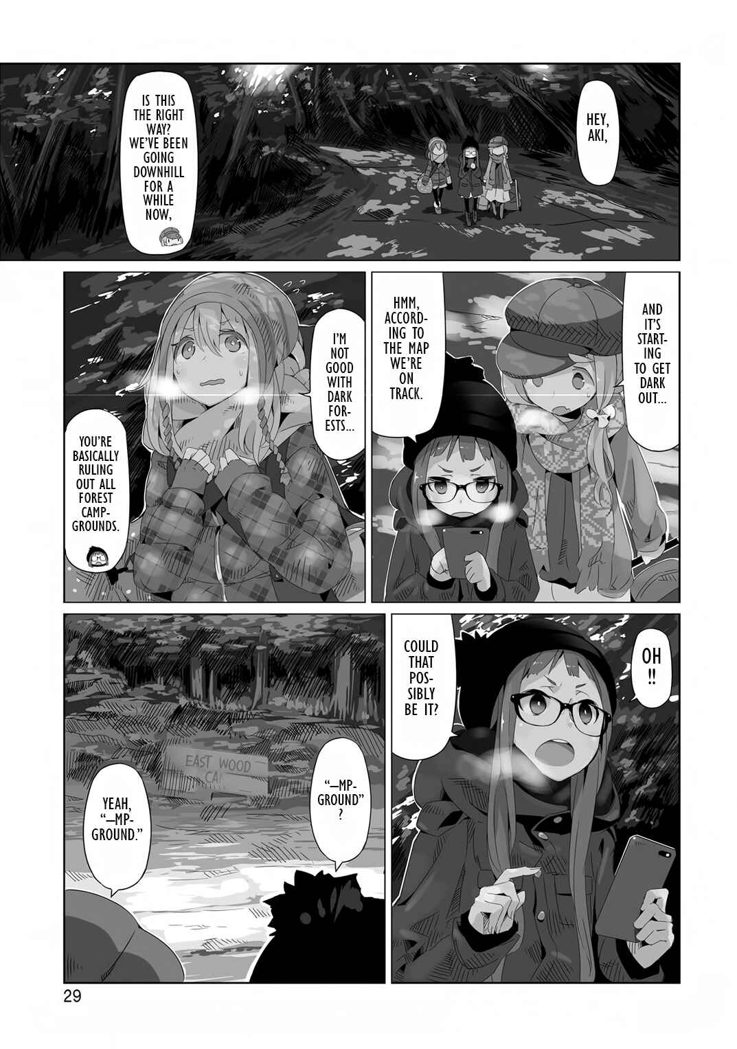 Yuru Camp△ Chapter 8 - Page 1