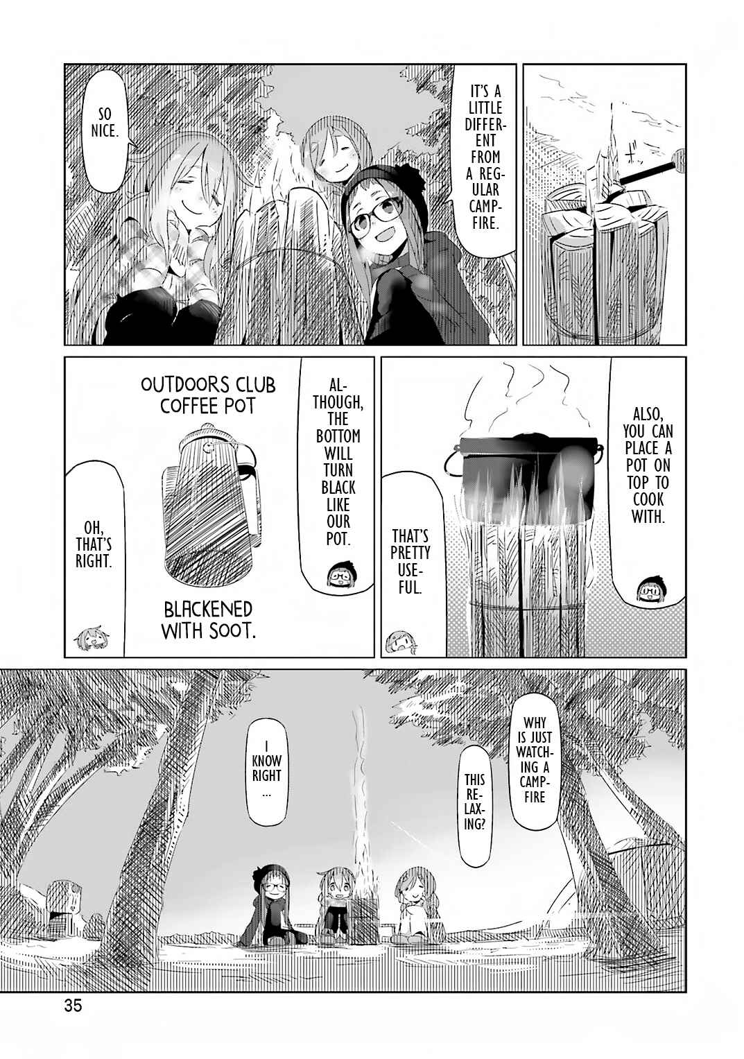 Yuru Camp△ Chapter 8 - Page 7