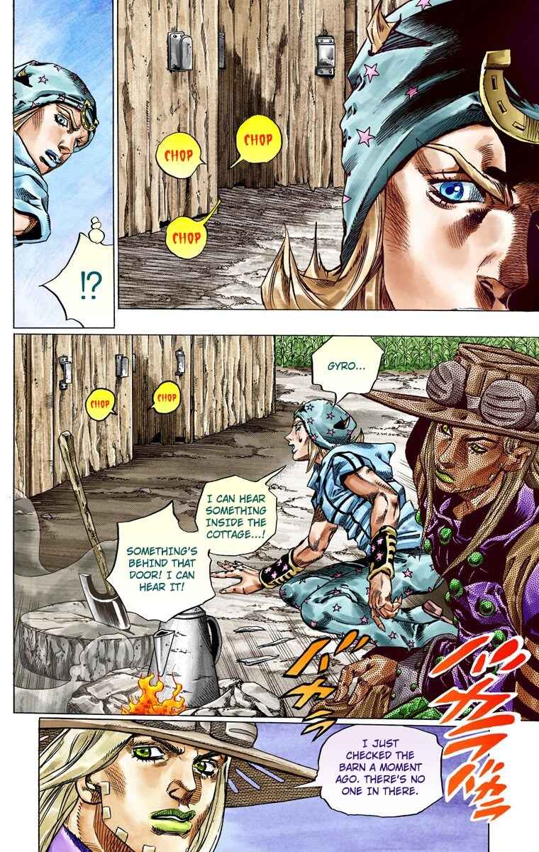 JoJo no Kimyou na Bouken: Part 7 - Steel Ball Run Color-ban Chapter 41 - Page 14