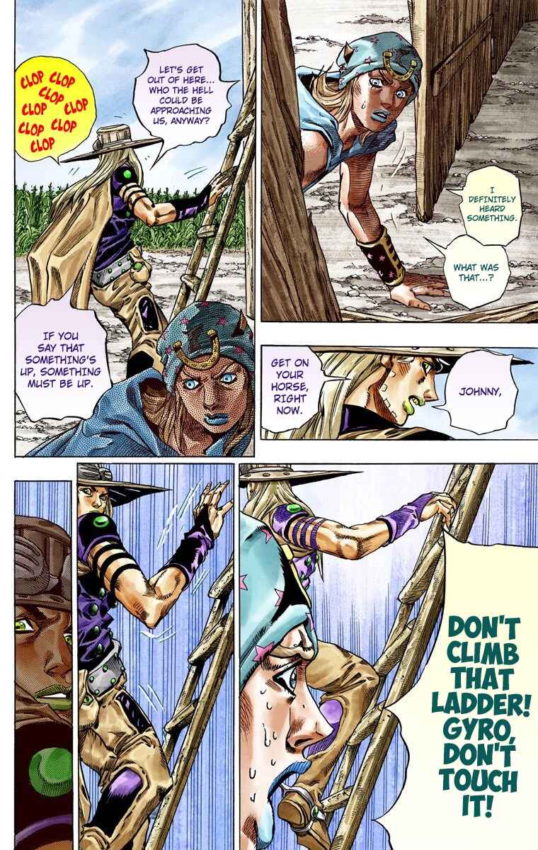 JoJo no Kimyou na Bouken: Part 7 - Steel Ball Run Color-ban Chapter 41 - Page 16