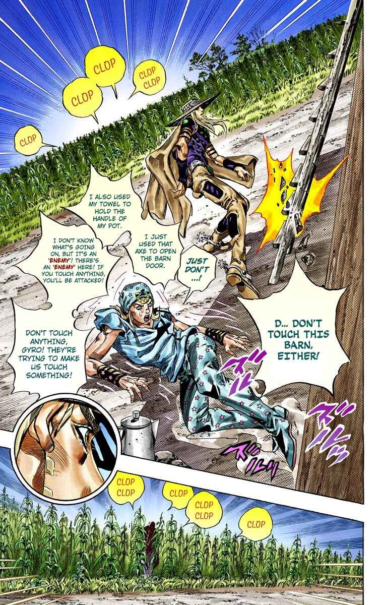 JoJo no Kimyou na Bouken: Part 7 - Steel Ball Run Color-ban Chapter 41 - Page 19