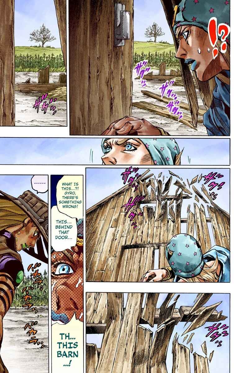 JoJo no Kimyou na Bouken: Part 7 - Steel Ball Run Color-ban Chapter 41 - Page 21