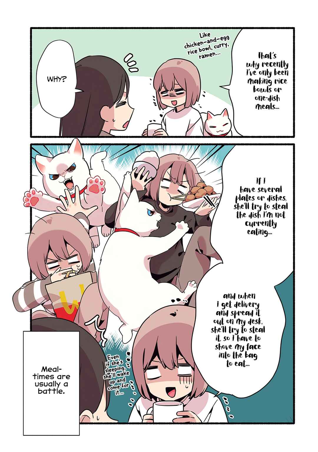 Aisaretagari no Shironeko Miko-san Chapter 2.3 - Page 4