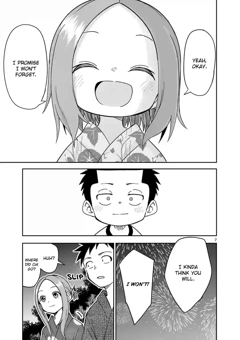 Karakai Jouzu no (Moto) Takagi-san Chapter 296 - Page 7