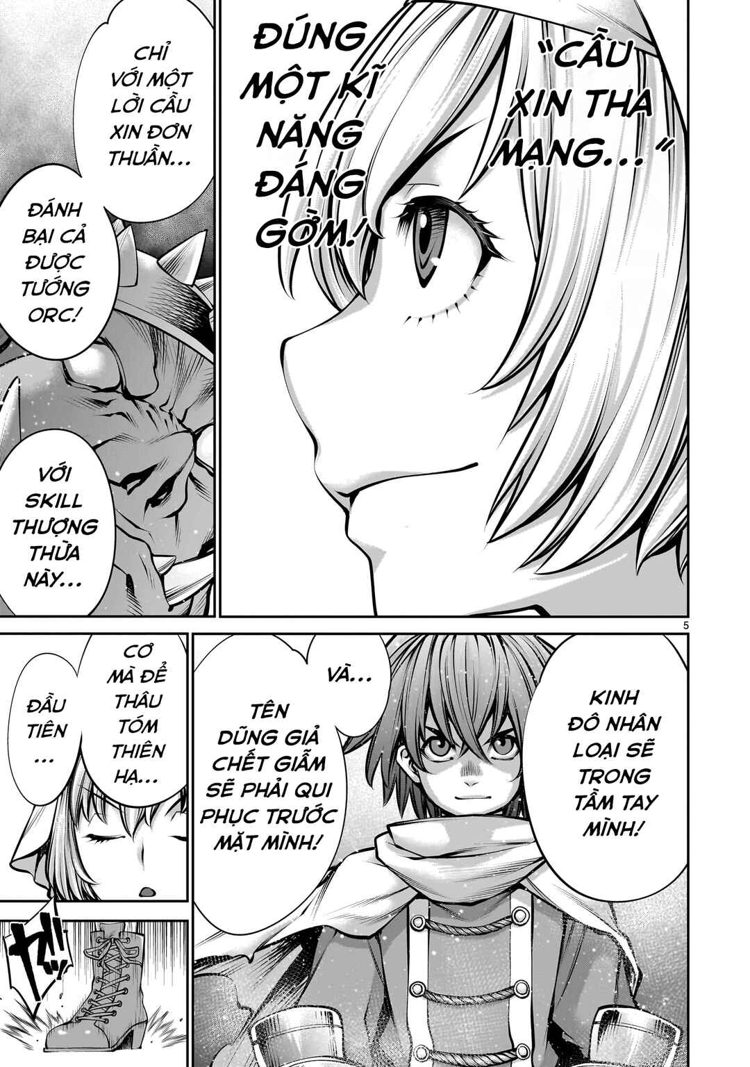 Saikyou Skill "Inochigoi" de Kuyashii Kedo Musou Shichau Moto Maou-sama no Sekai Seifuku Katsudou Chapter 2 - Page 5