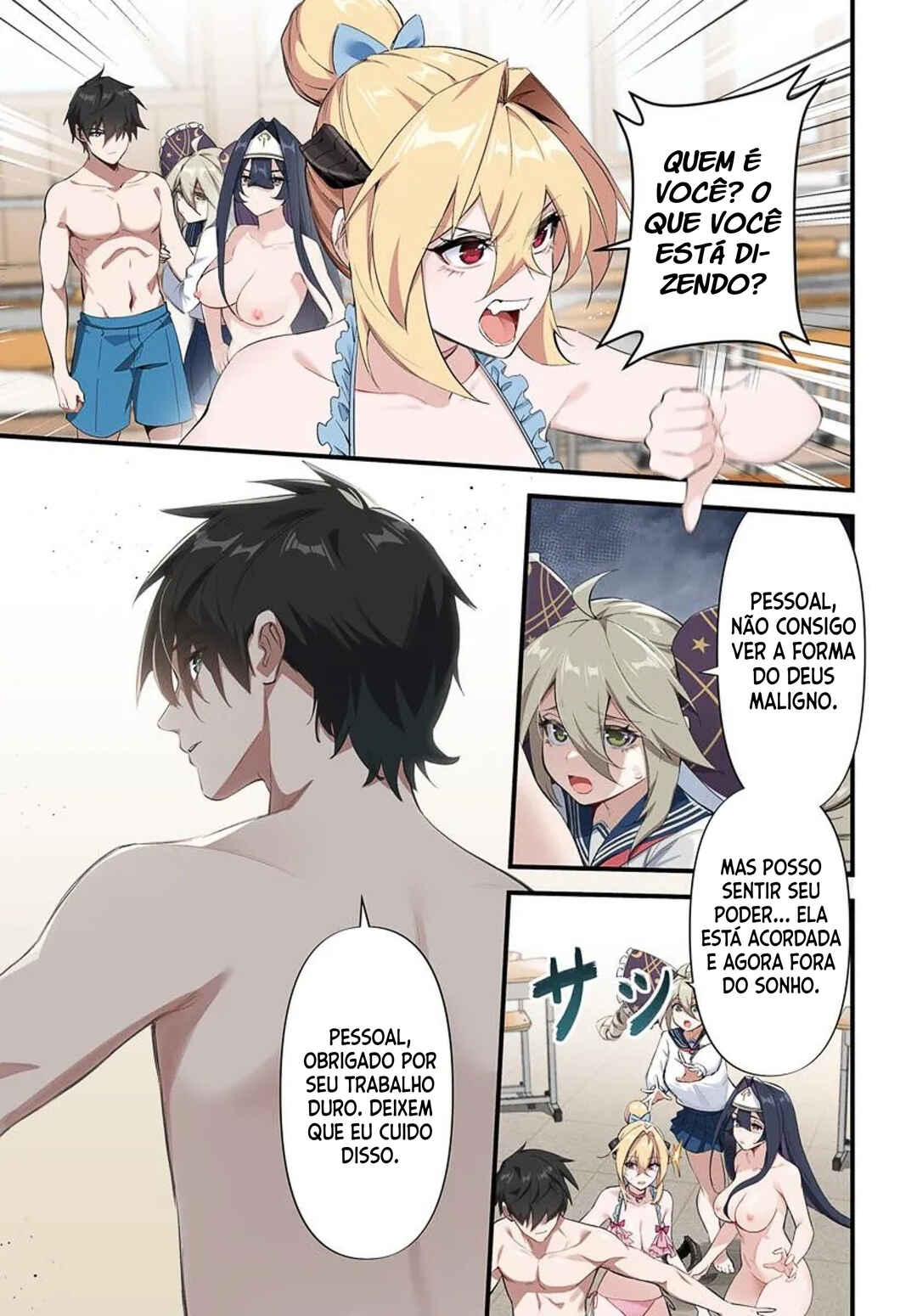 Jashinkankin Harem de Isekai Seifuku! Chapter 8.1 - Page 4