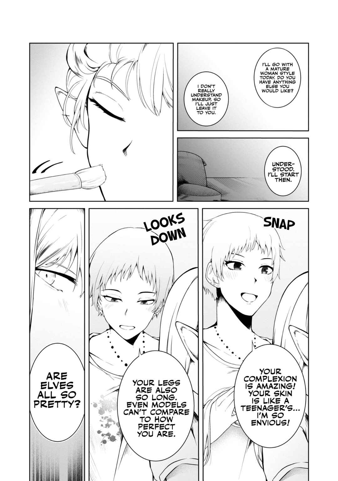 Mujintou de Elf to Kyoudou Seikatsu Chapter 14 - Page 17