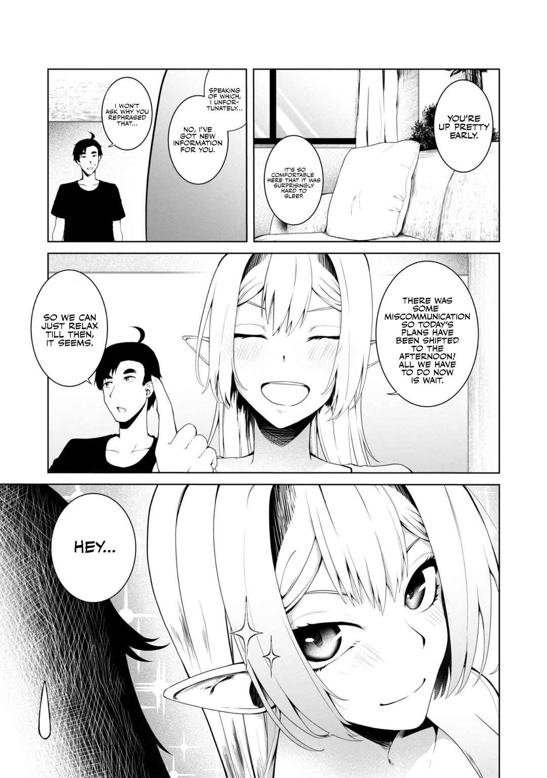 Mujintou de Elf to Kyoudou Seikatsu Chapter 14 - Page 4