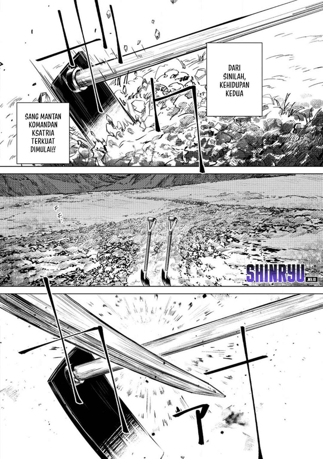 Netorare Tsuihousareta Saikyou Kishi Danchou no Ossan, Katainaka de Eiyuu ni Matsuriagerareru Chapter 2 - Page 7