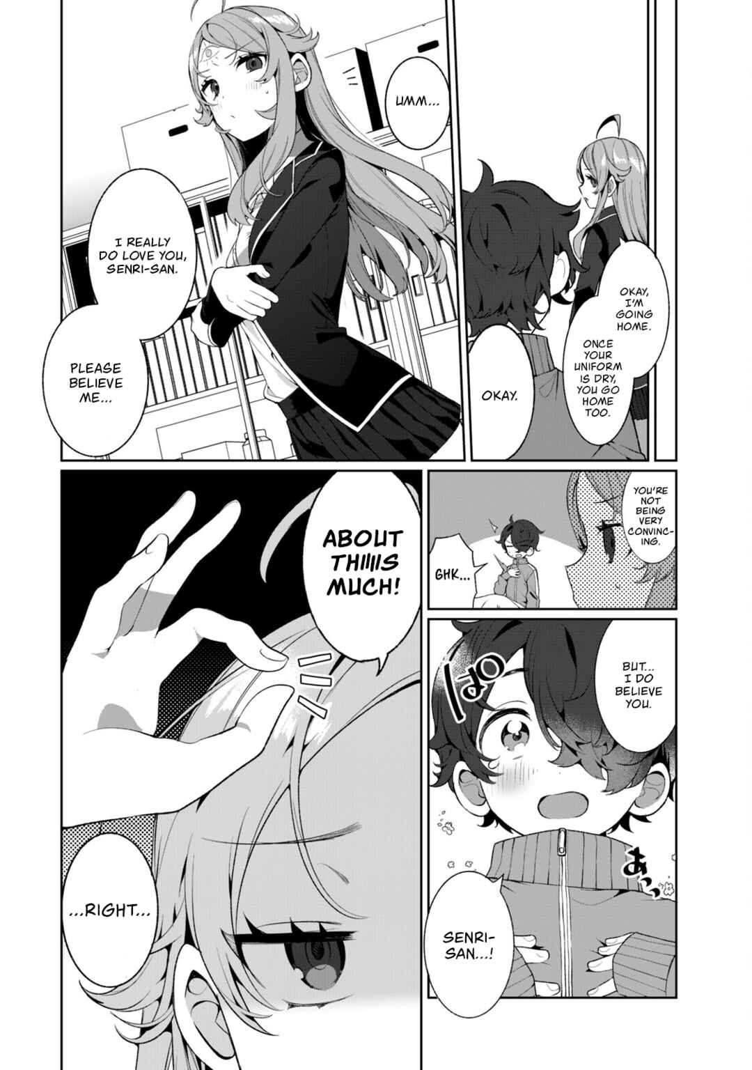 Koi to Senrigan to Aonisai Chapter 10 - Page 14