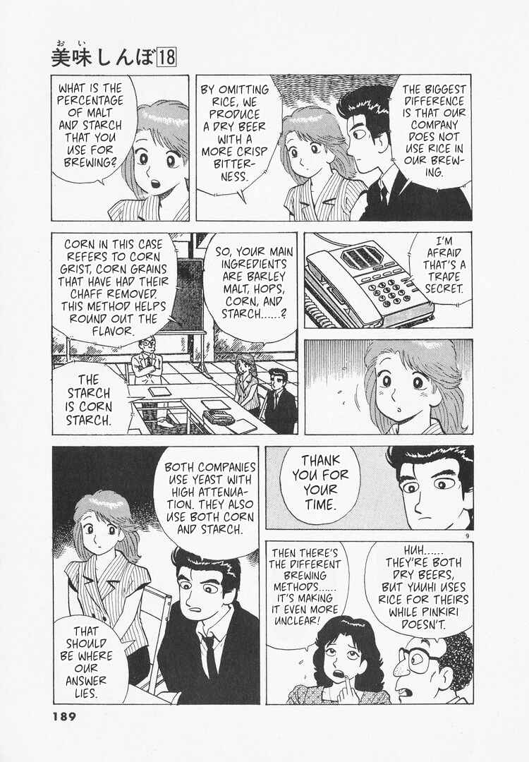 Oishinbo Chapter 167 - Page 9