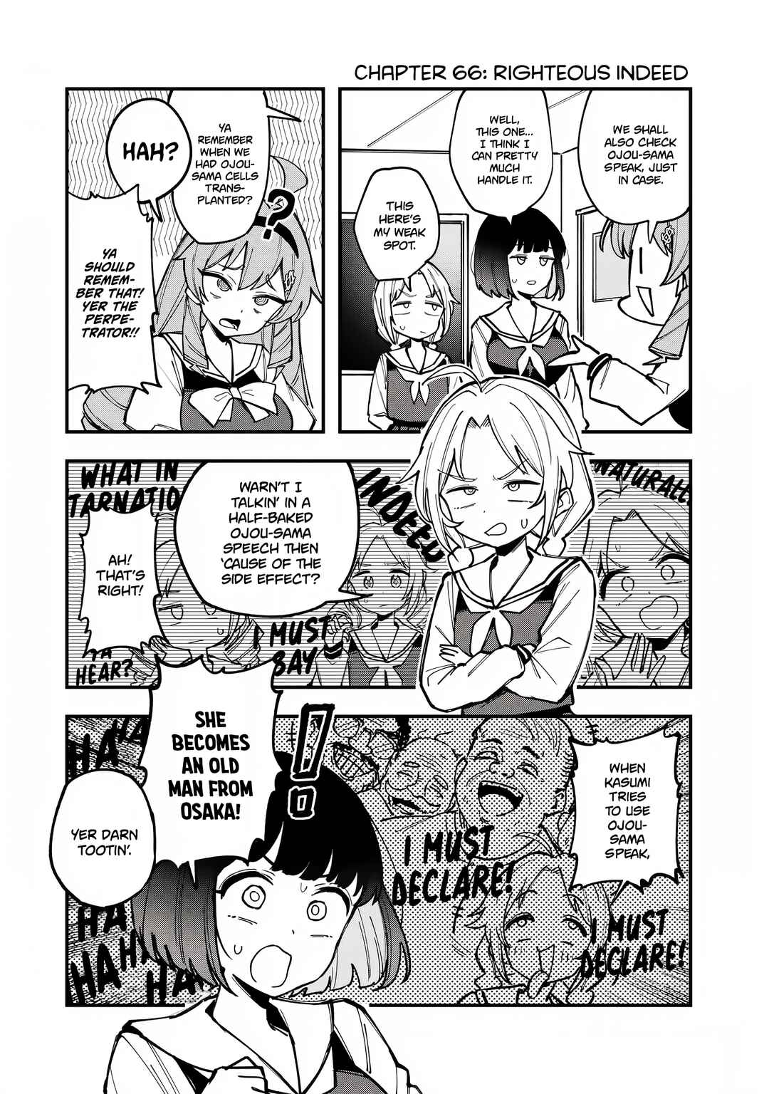 Bakushin Ojou-sama Dou! Chapter 66 - Page 1