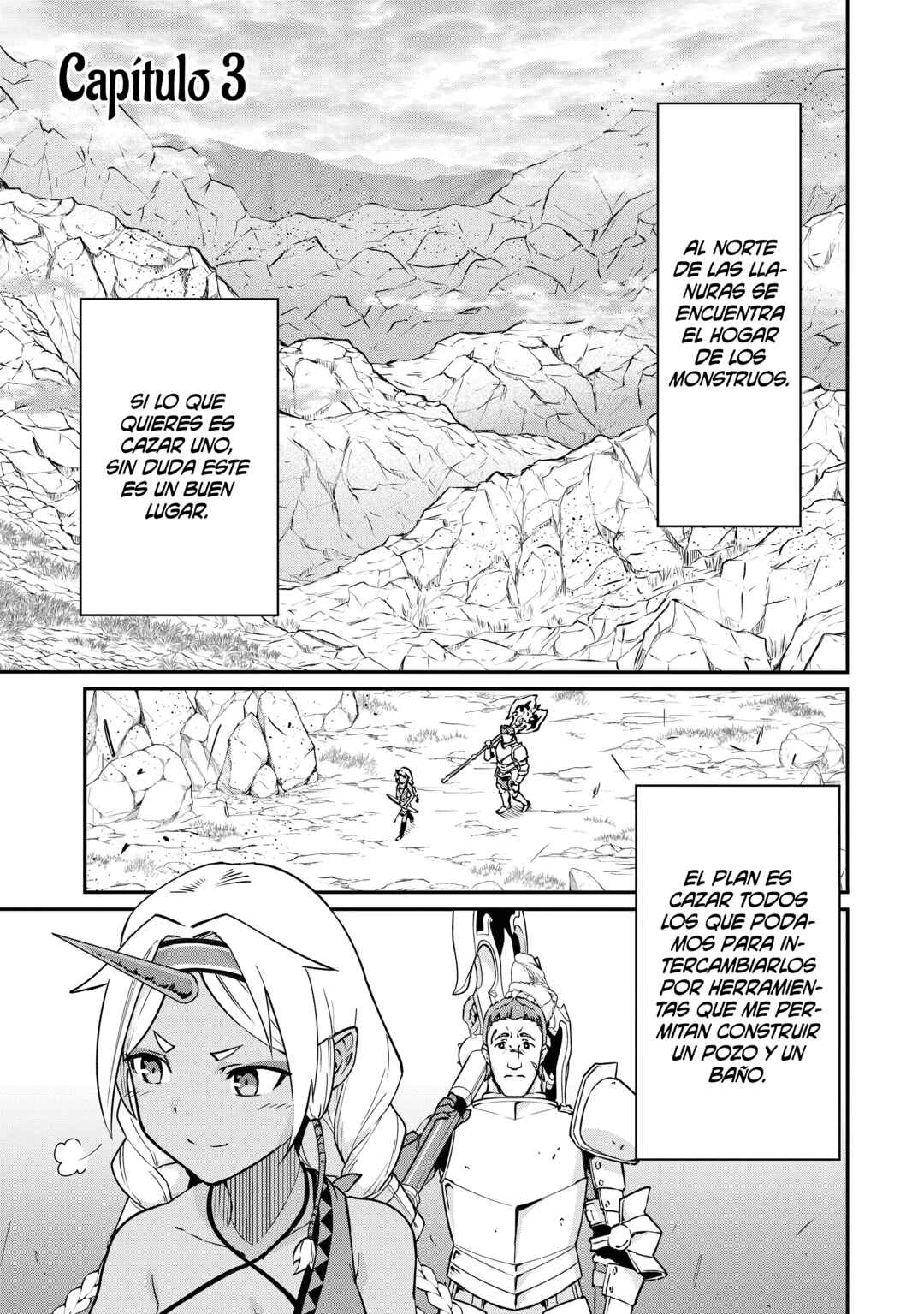 Ryoumin 0-nin Start no Henkyou Ryoushusama ~Ao no Dias to Soukaku no Otome~ Chapter 3 - Page 3