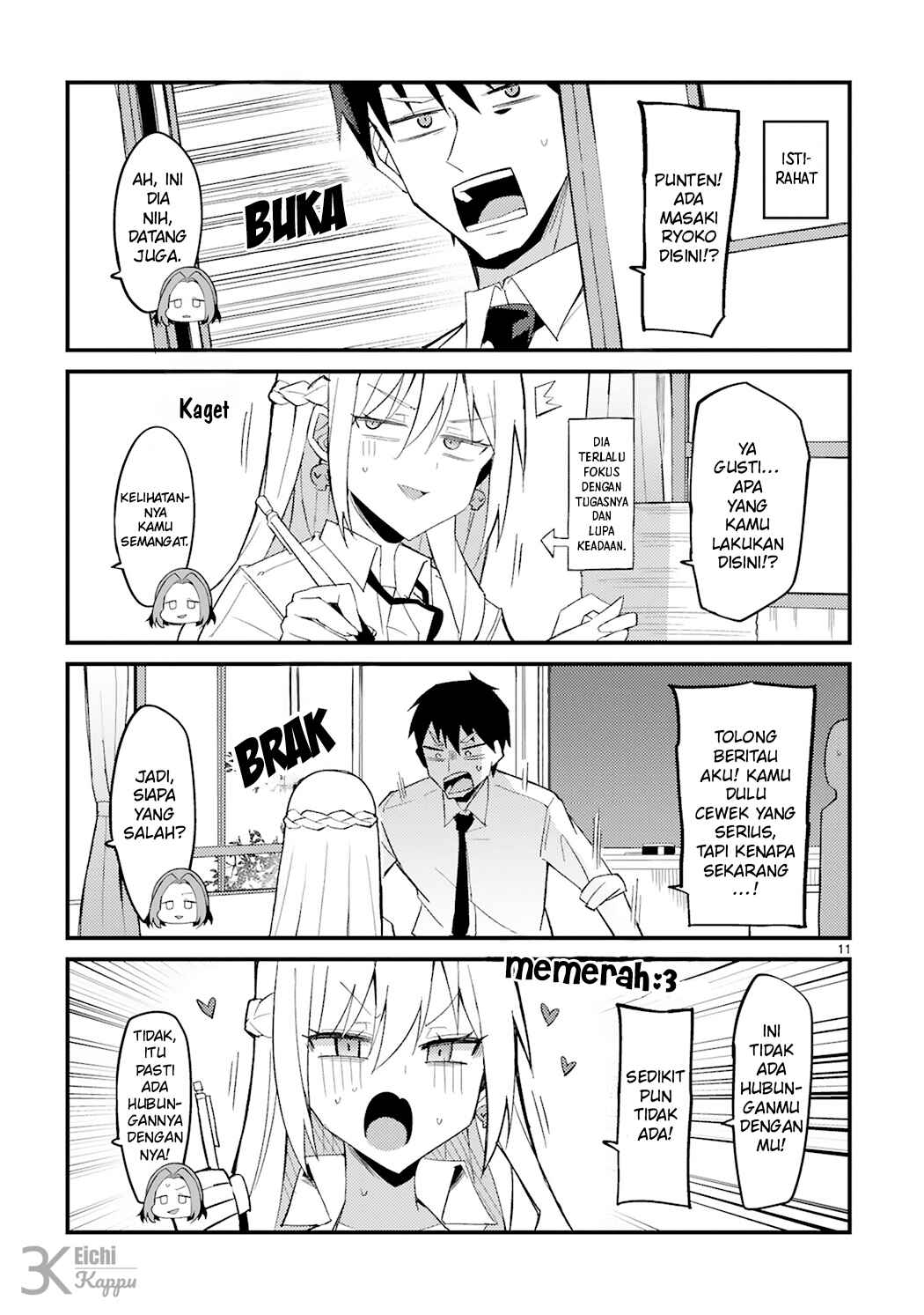 Iinchou Desu ga Furyou ni Naru Hodo Koi Shitemasu! Chapter 1 - Page 12