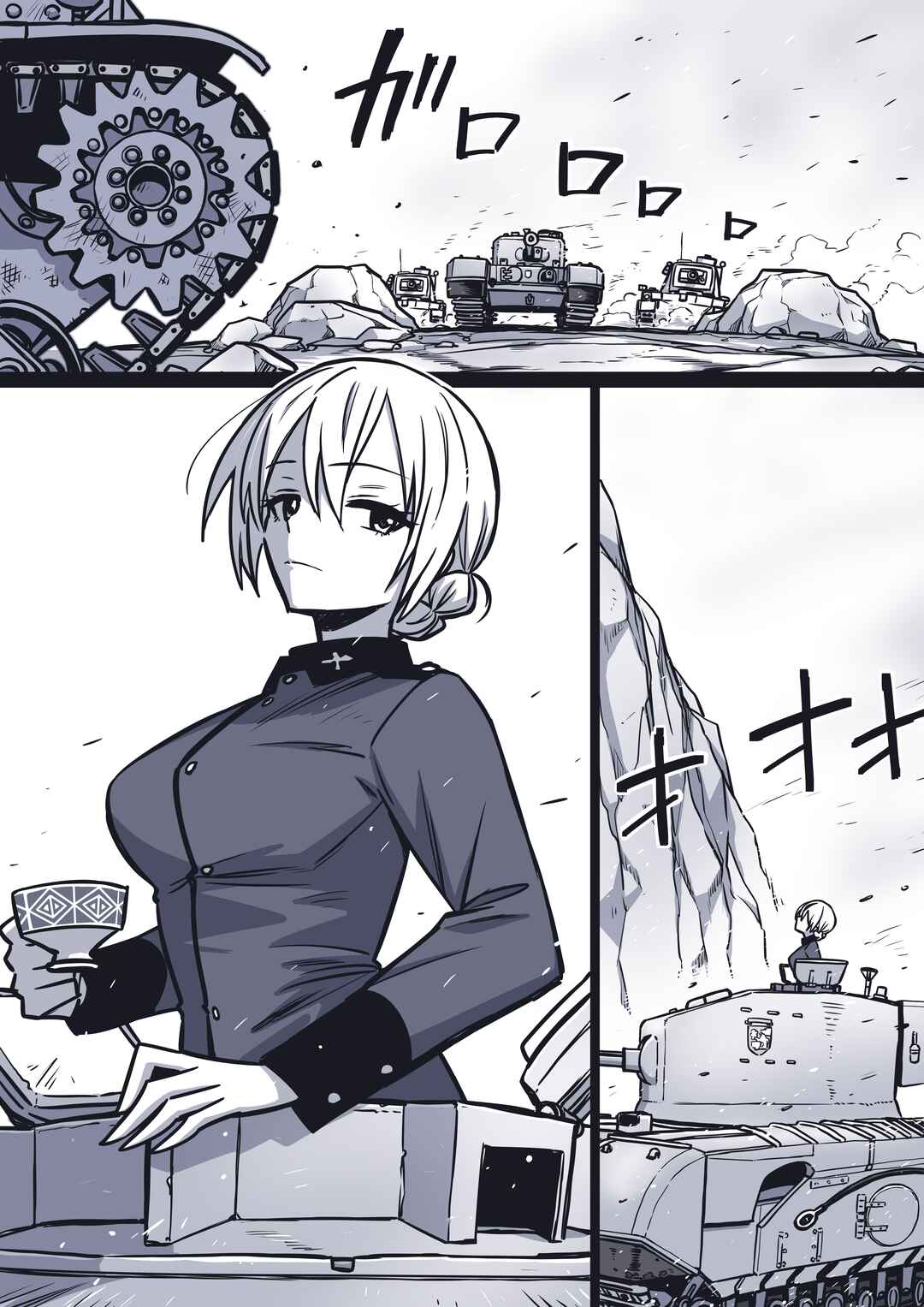 Girls und Panzer - RABBIT SUNRISE (Doujinshi) Chapter 1 - Page 9