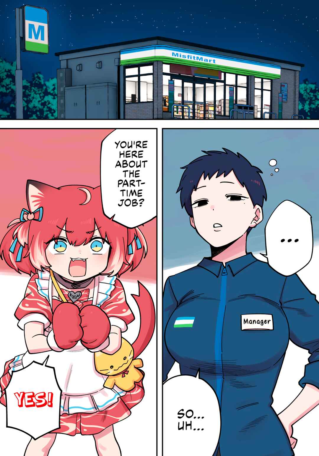 Karubi, Momareru Chapter 4 - Page 1