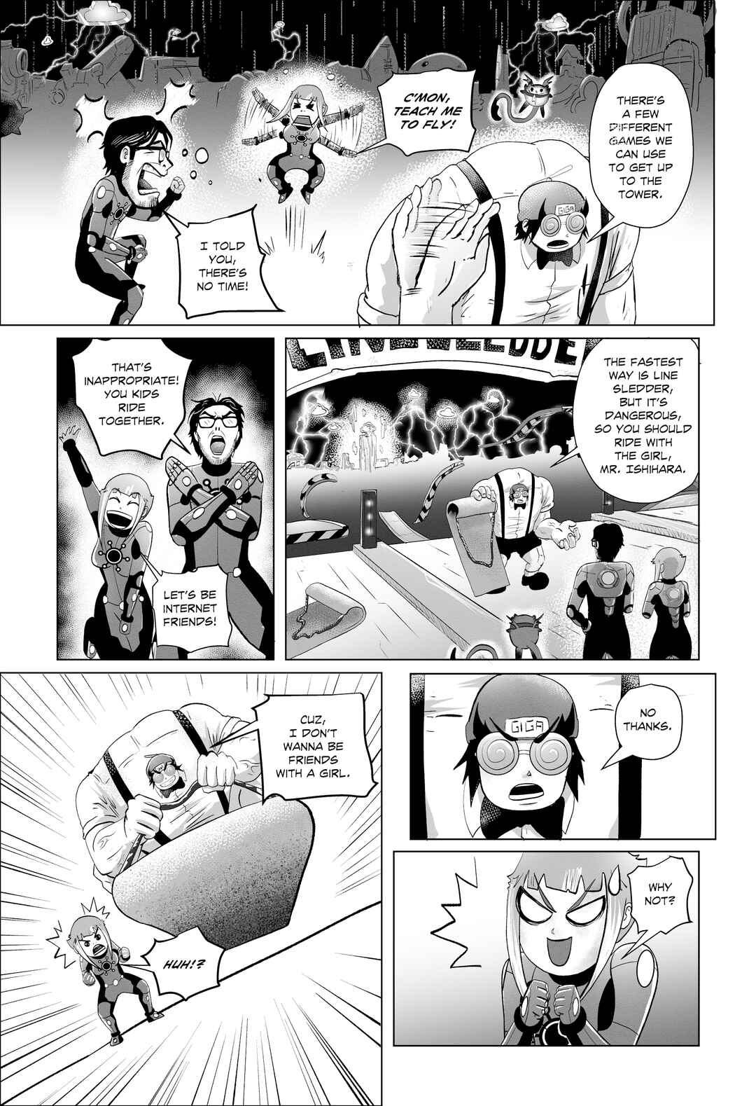 My Internet Friends Chapter 4 - Page 7