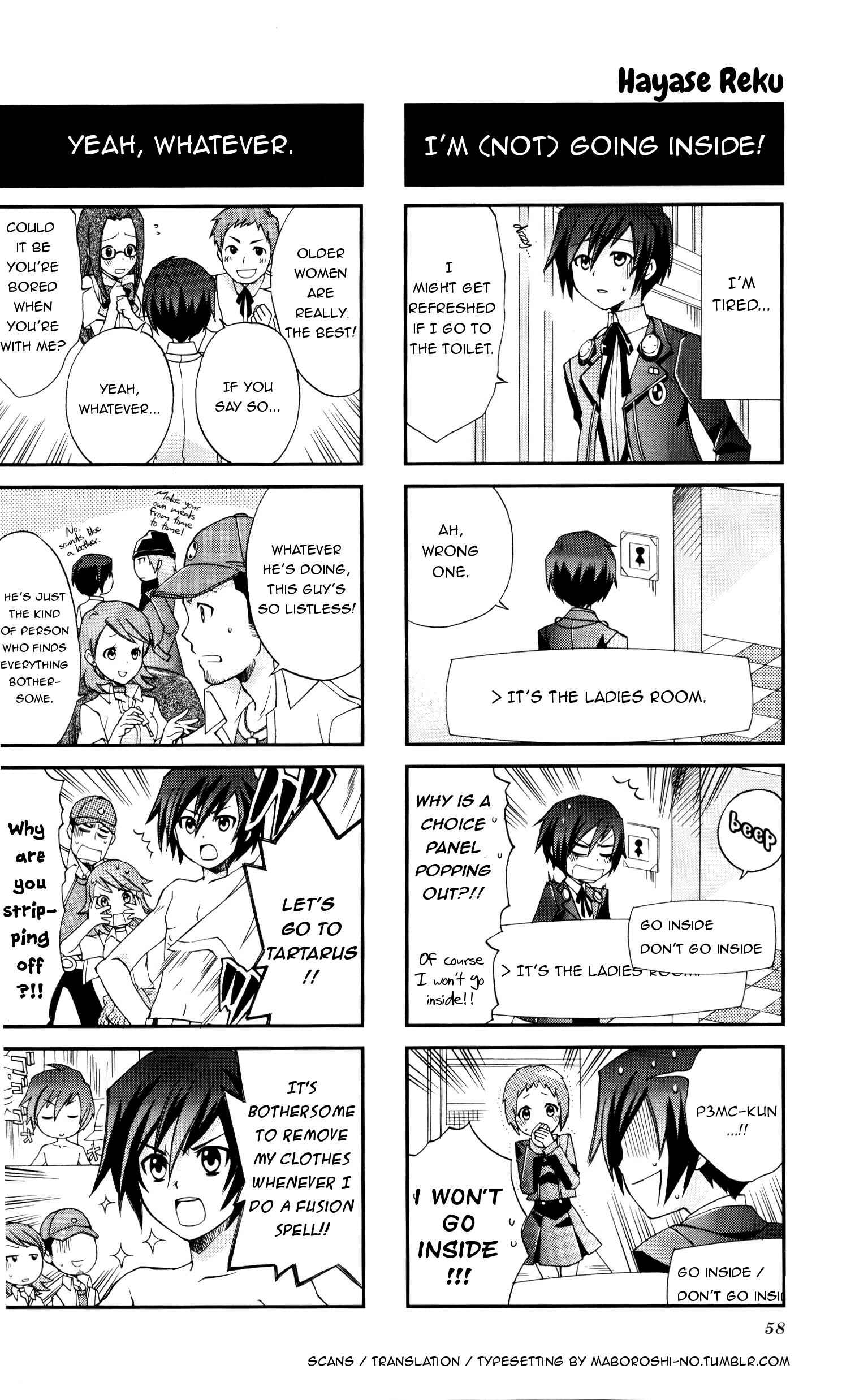 Persona 3 4koma Gag Battle Chapter 9 - Page 5