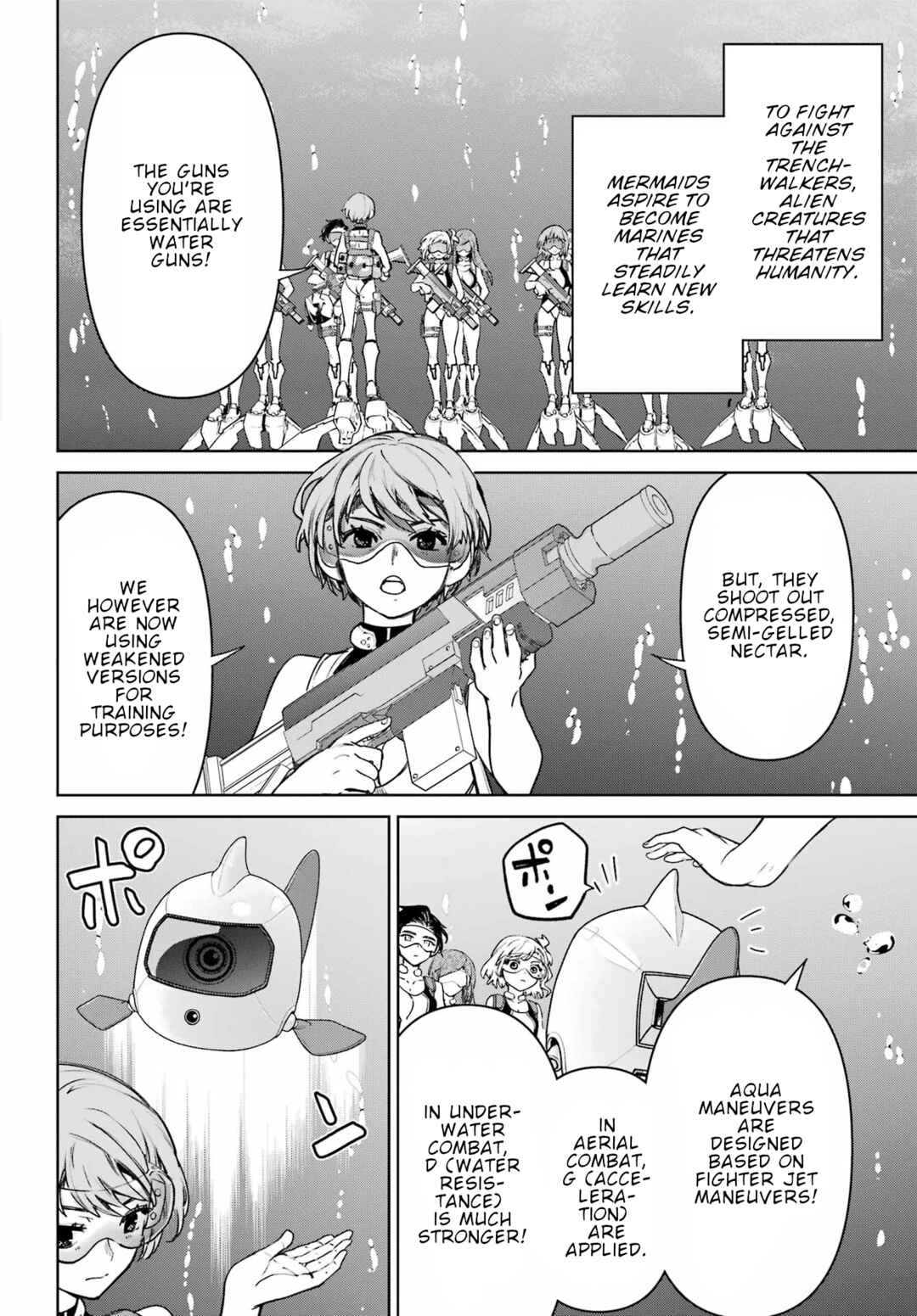 Gakuen Sensuikan-tai Mermaid Girls Chapter 3 - Page 8