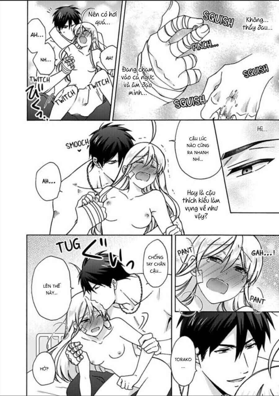 Nyotaika Yankee Gakuen ☆ Ore no Hajimete, Nerawaretemasu. Chapter 23 - Page 22
