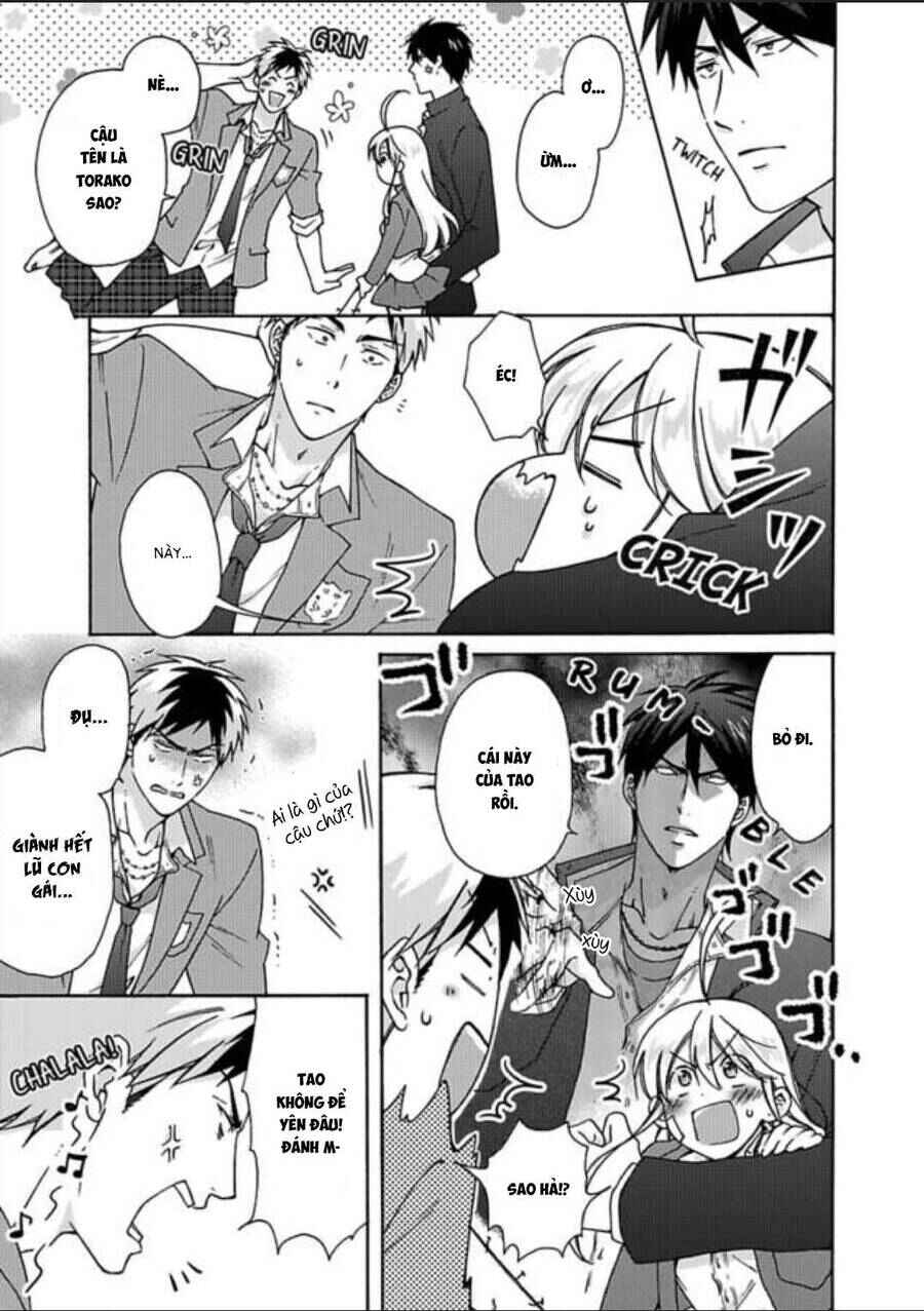 Nyotaika Yankee Gakuen ☆ Ore no Hajimete, Nerawaretemasu. Chapter 23 - Page 9