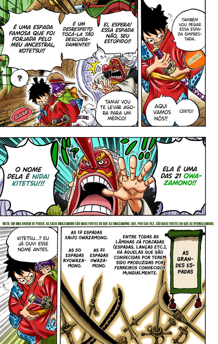 One Piece (Official Colored) Chapter 912 - Page 9