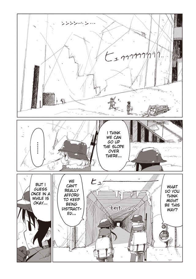 Shoujo Shuumatsu Ryokou Chapter 38 - Page 1