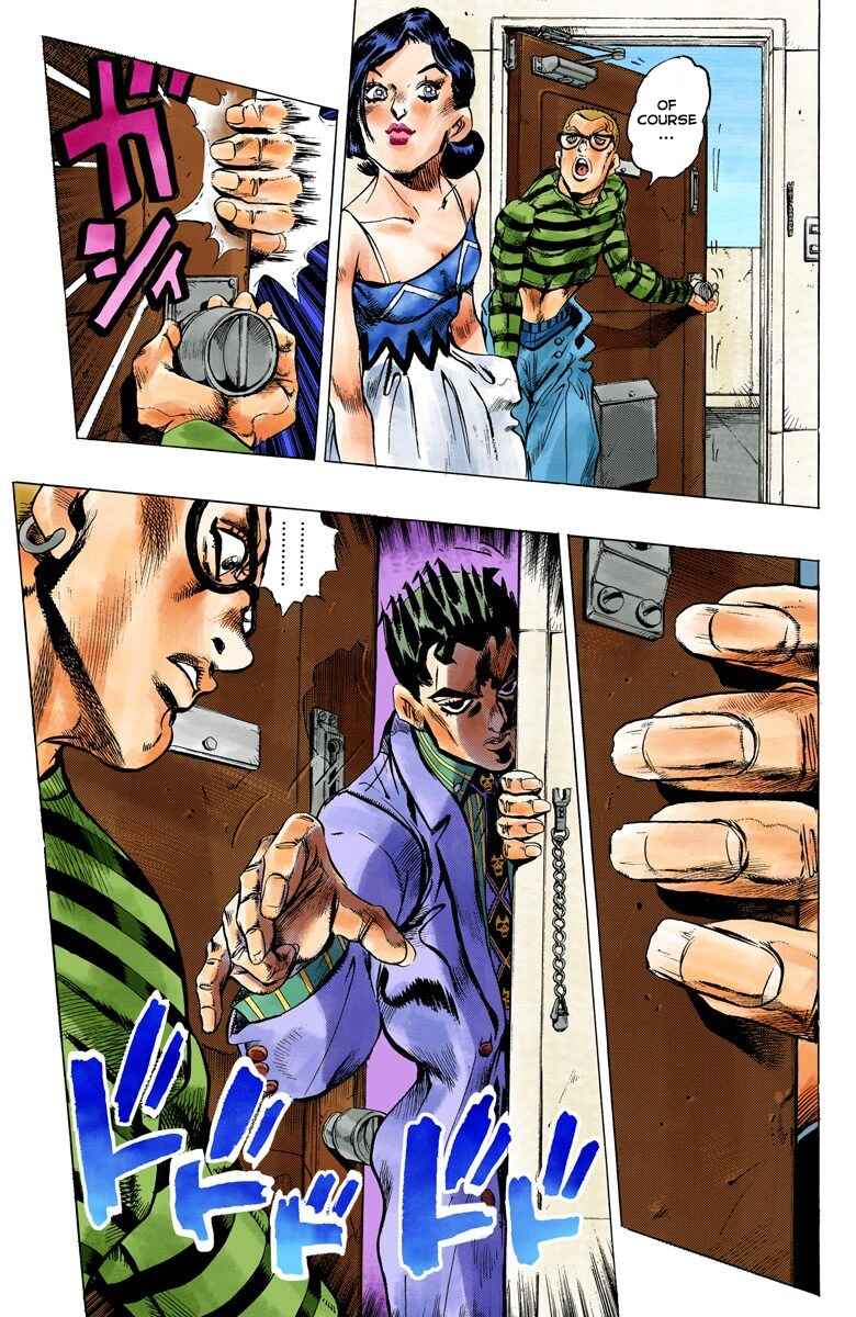 JoJo no Kimyou na Bouken: Part 4 - Diamond wa Kudakenai Color-ban Chapter 145 - Page 10