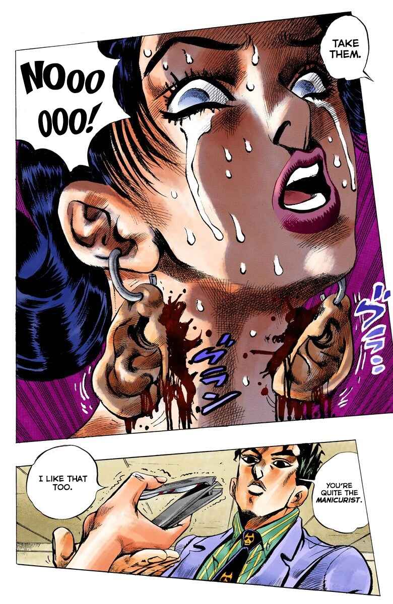 JoJo no Kimyou na Bouken: Part 4 - Diamond wa Kudakenai Color-ban Chapter 145 - Page 16