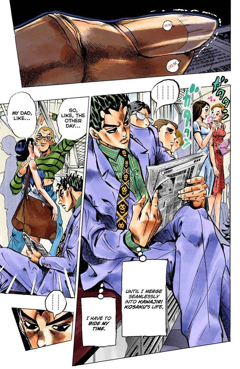 JoJo no Kimyou na Bouken: Part 4 - Diamond wa Kudakenai Color-ban Chapter 145 - Page 4