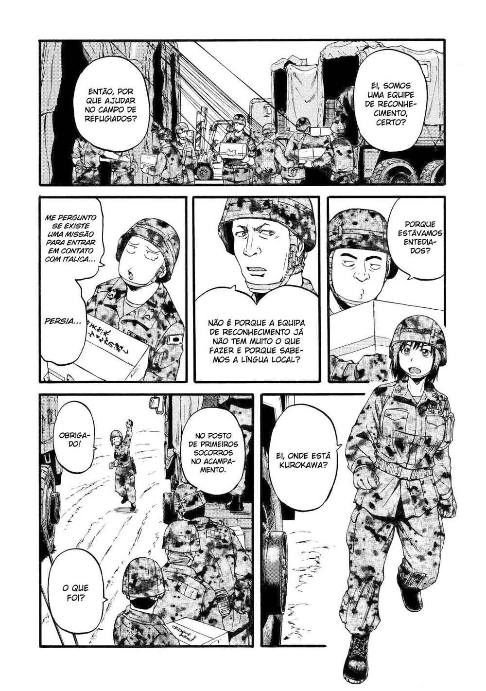 GATE - Jieitai Kanochi nite, Kaku Tatakaeri Chapter 108 - Page 35