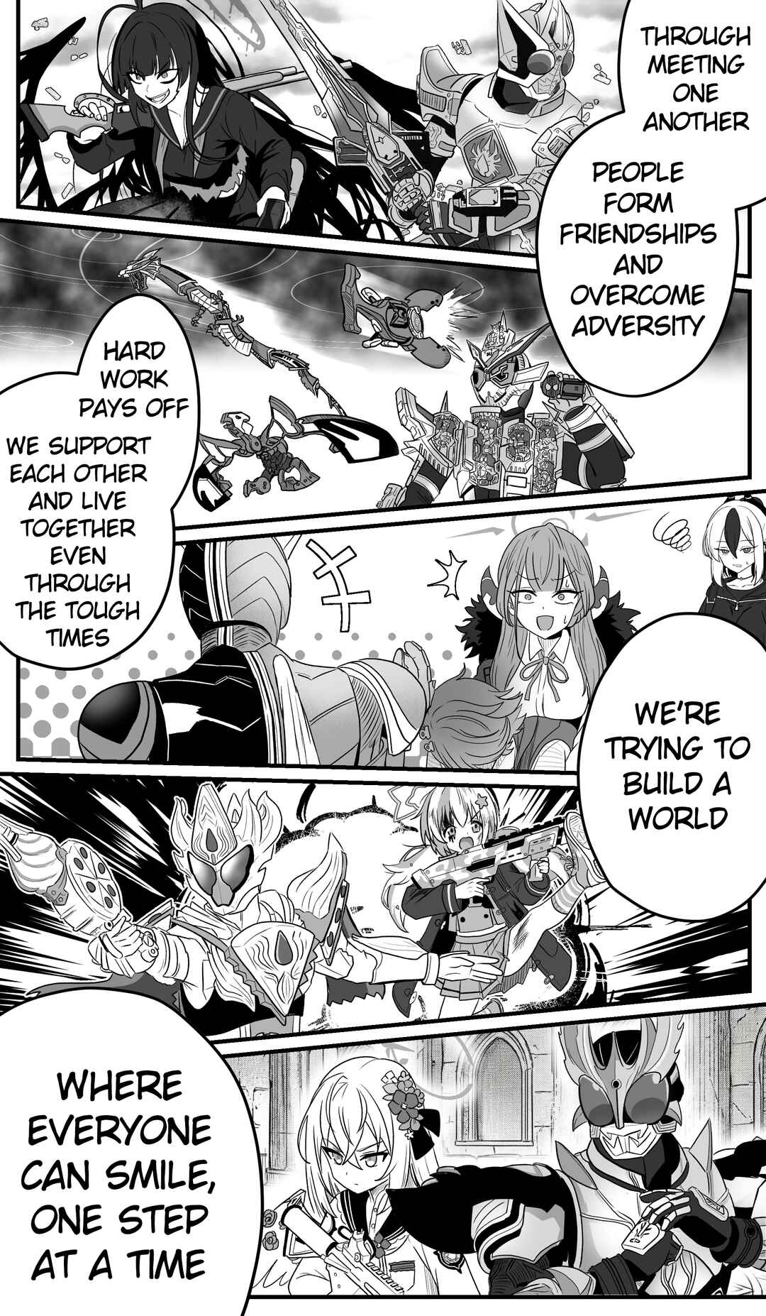 Blue Archive x Kamen Rider Decade - Schale no Kadoya Tsukasa-sensei Gainen (Doujinshi) Chapter 56 - Page 3