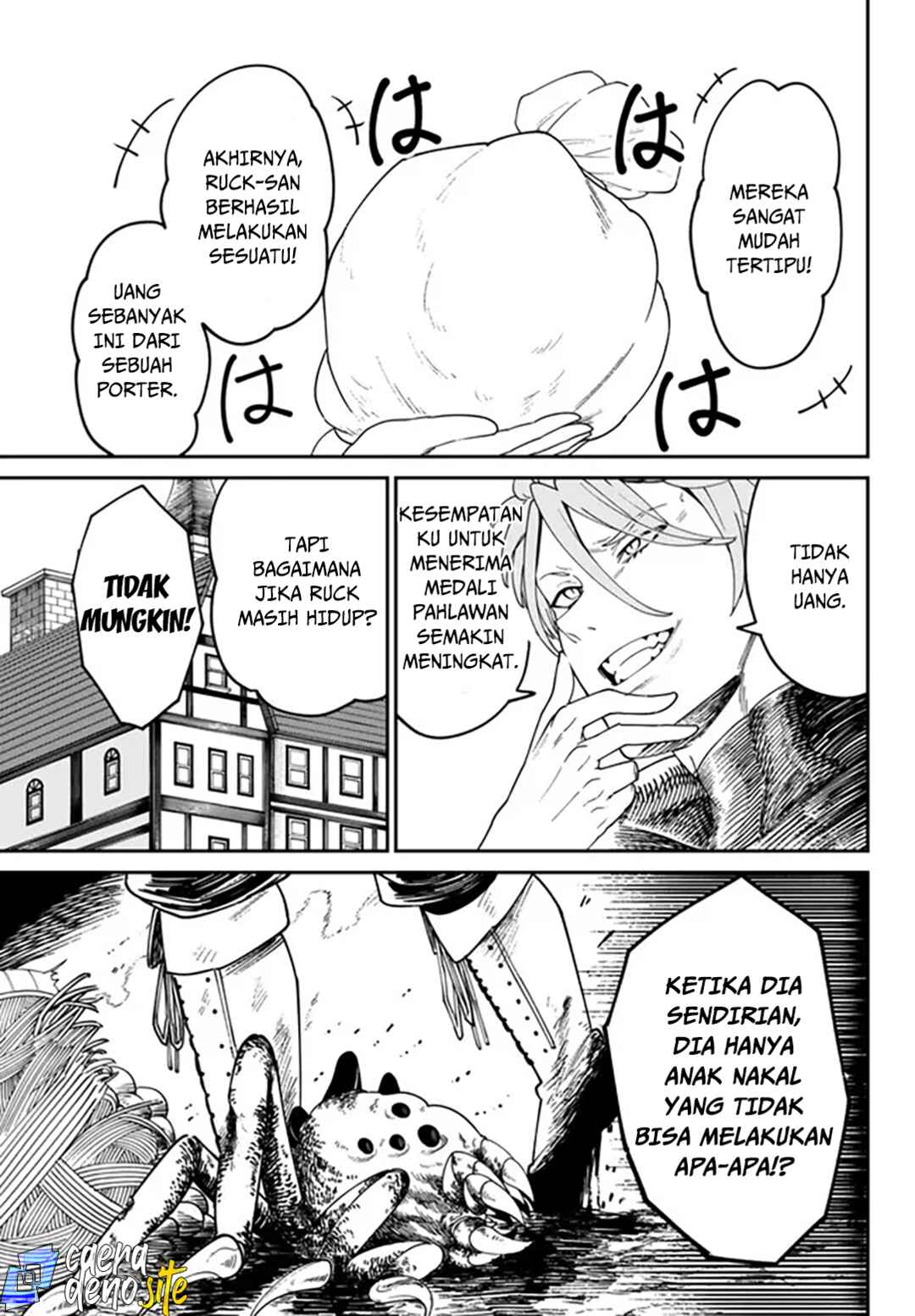 Nimotsu Mochi no Noukin Musou Chapter 4.1 - Page 9