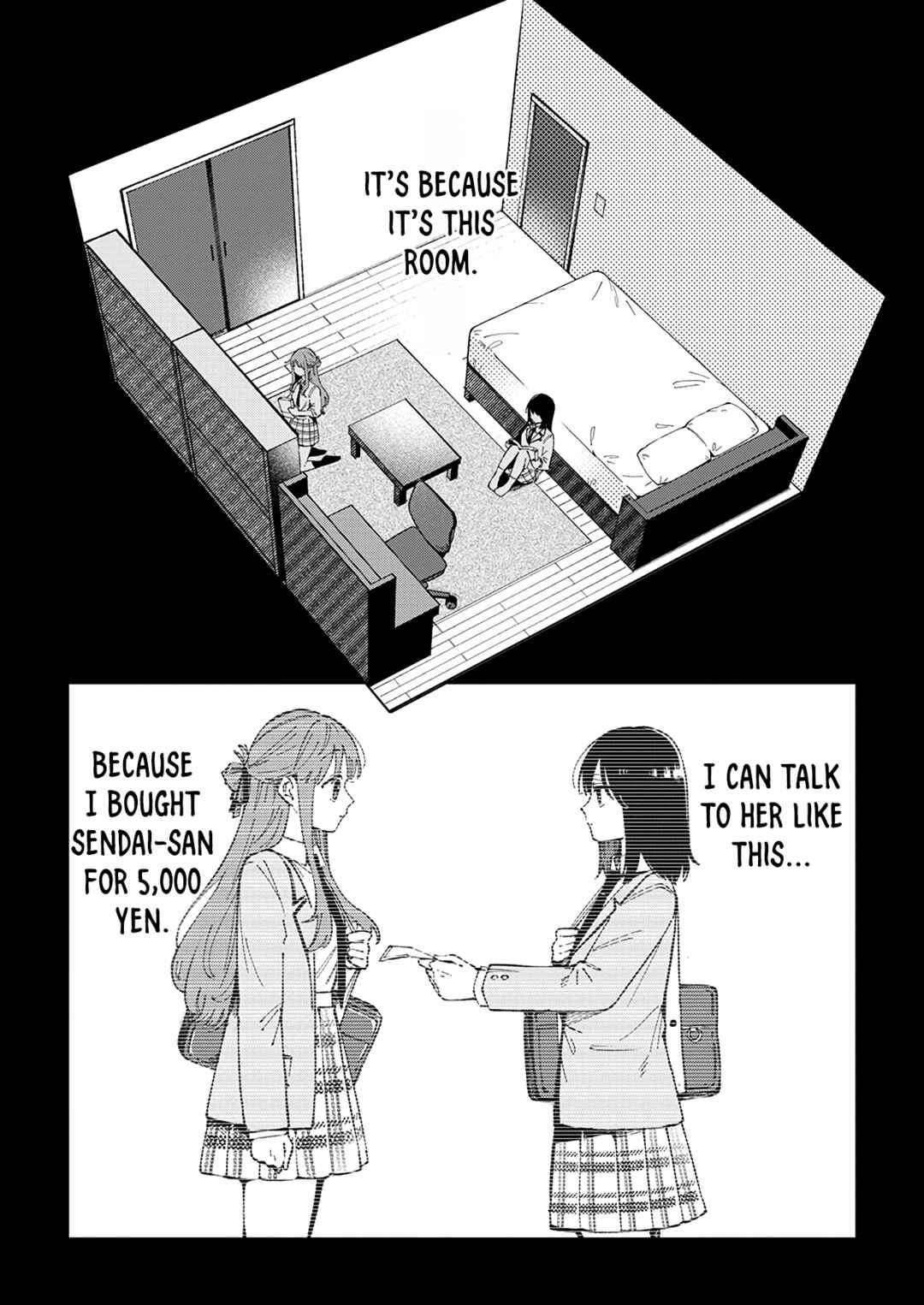 Shuu ni Ichido Classmate wo Kau Hanashi: Futari no Jikan, Iiwake no 5000-en Chapter 1 - Page 10