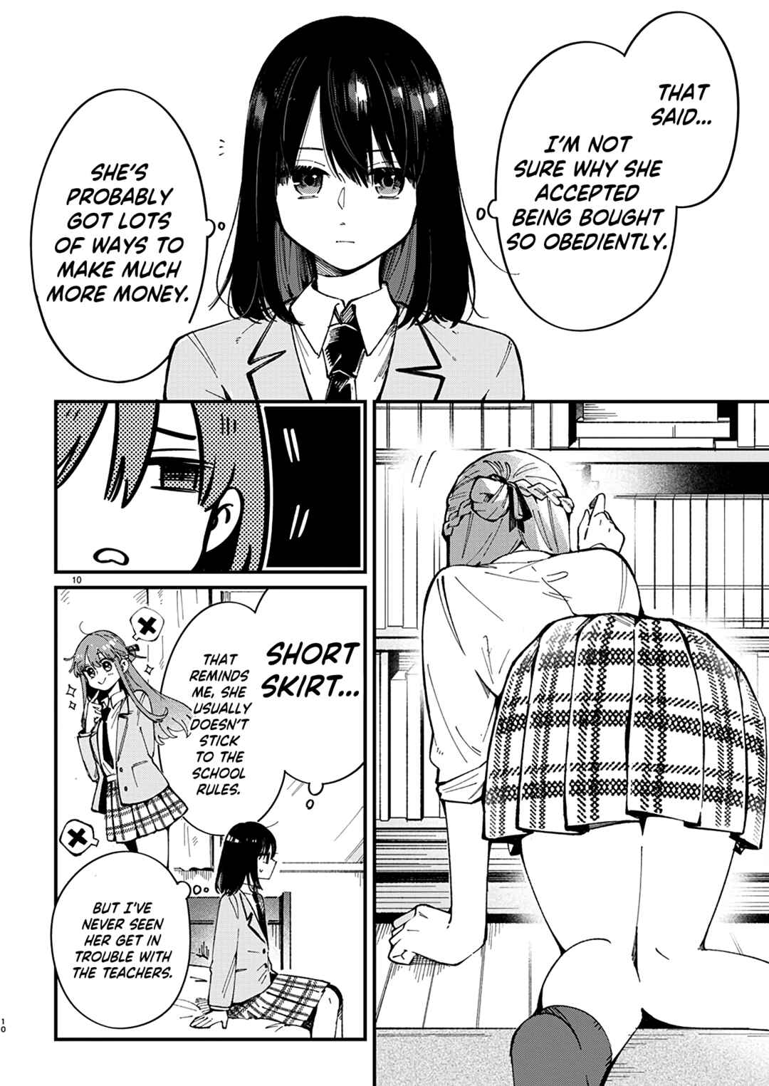 Shuu ni Ichido Classmate wo Kau Hanashi: Futari no Jikan, Iiwake no 5000-en Chapter 1 - Page 11