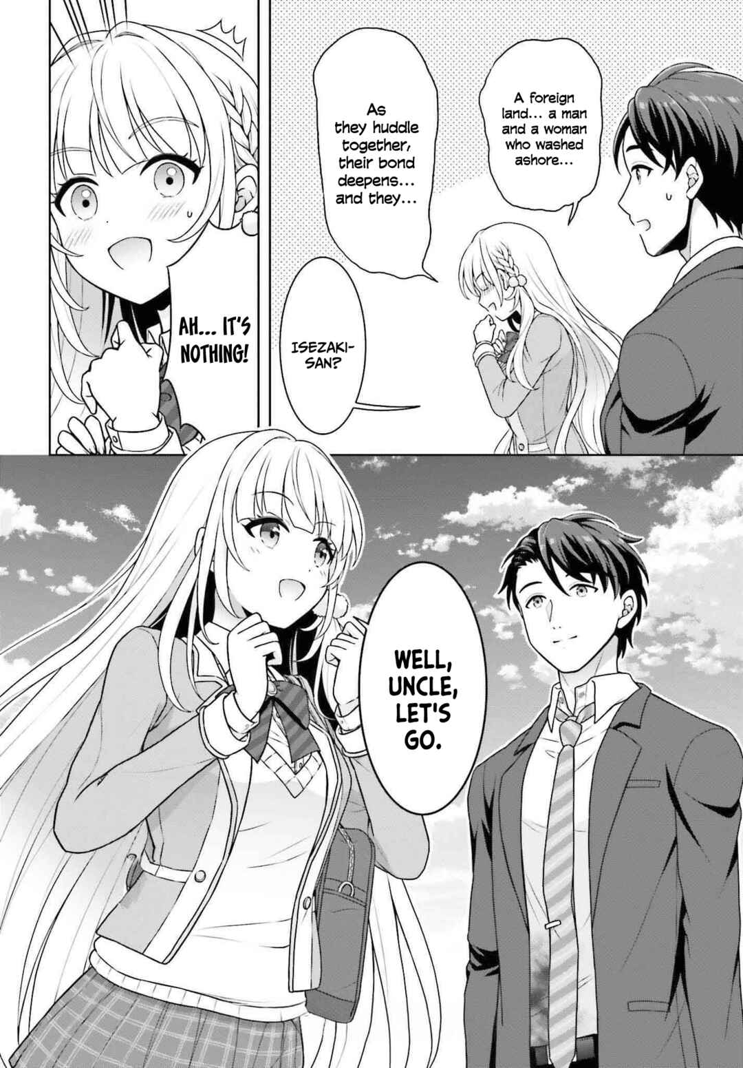 Gokinjo JK Isezaki-san wa Isekai-gaeri no Dai Seijo Chapter 1 - Page 35