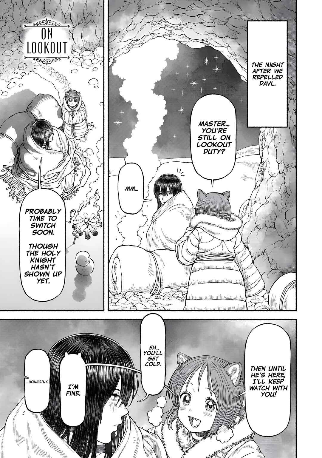 Onna Kishi to Kemomimi no Ko Chapter 50.5 - Page 1