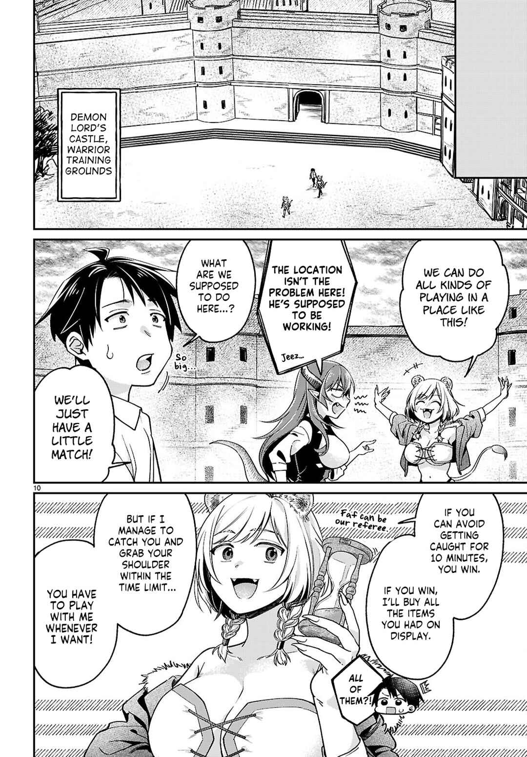 Shounin Skill de Maoujou no Kouryaku o Mezasu: Isekai Ten'i Shita node Saikyou Item to Talk-jutsu de Ikinuku koto ni shita Chapter 3 - Page 10
