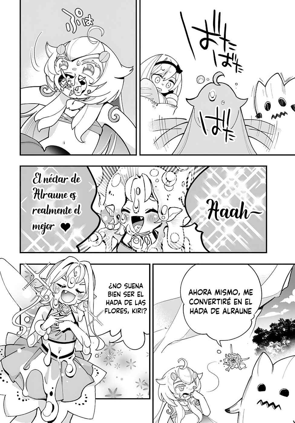 Shokubutsu Monster Musume Nikki: Seijo datta Watashi ga Uragirareta Hate ni Alraune ni Tensei Shite Shimatta node, kore kara wa Kougousei o Shinagara Shizuka ni Shokubutsu Life o Sugoshimasu Chapter 20 - Page 14