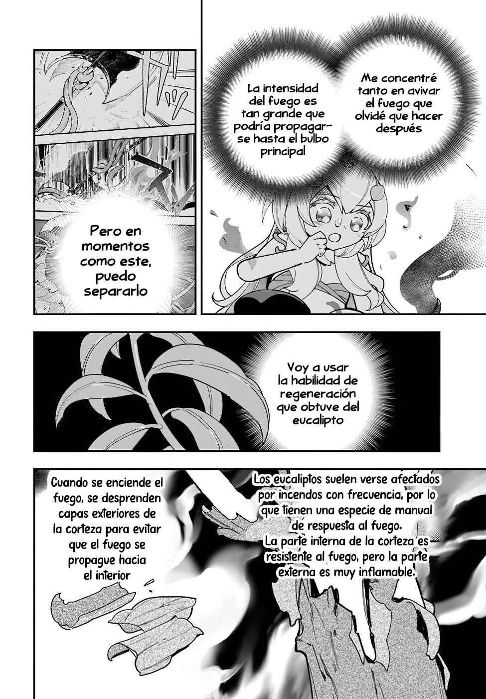 Shokubutsu Monster Musume Nikki: Seijo datta Watashi ga Uragirareta Hate ni Alraune ni Tensei Shite Shimatta node, kore kara wa Kougousei o Shinagara Shizuka ni Shokubutsu Life o Sugoshimasu Chapter 20 - Page 22