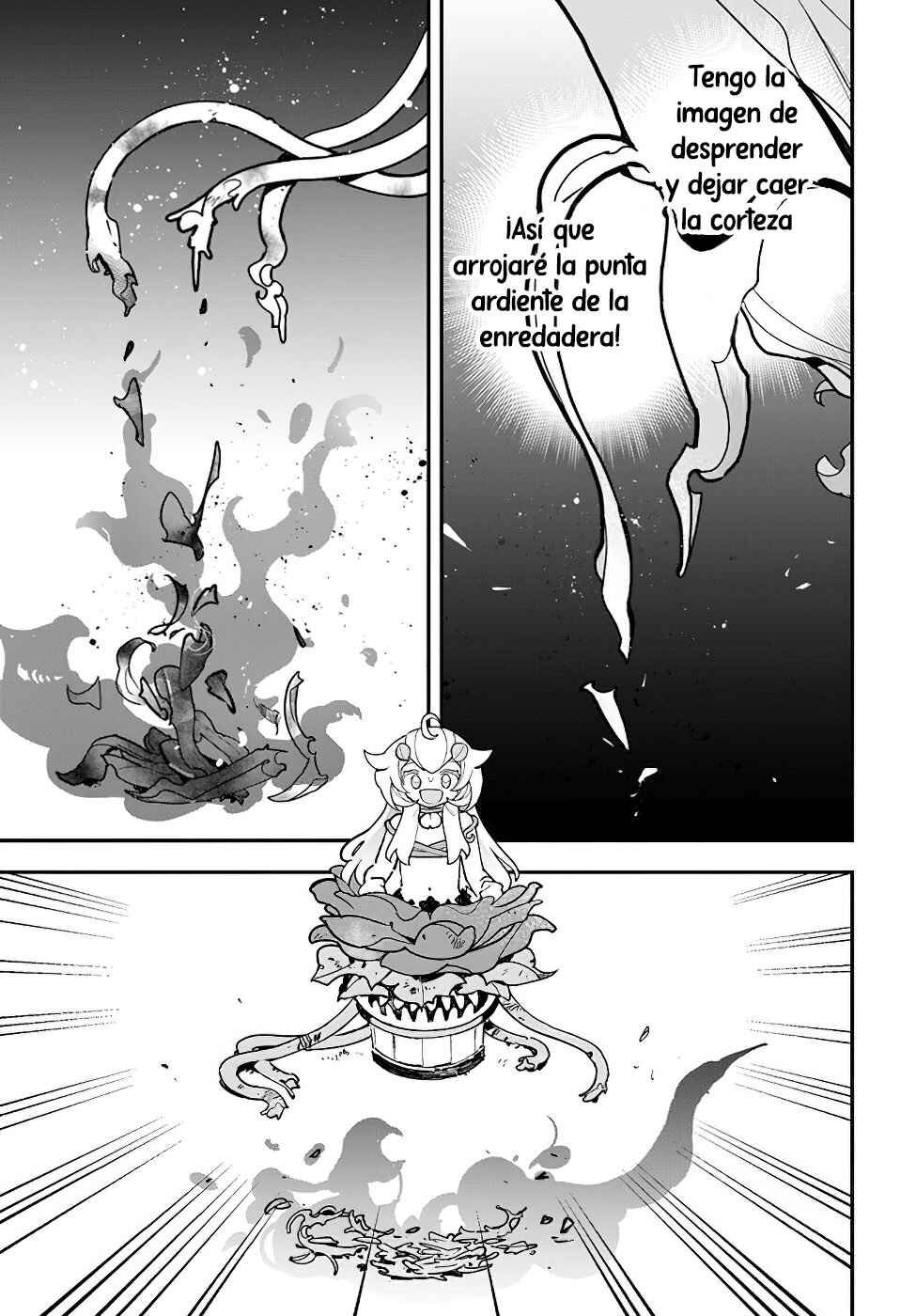 Shokubutsu Monster Musume Nikki: Seijo datta Watashi ga Uragirareta Hate ni Alraune ni Tensei Shite Shimatta node, kore kara wa Kougousei o Shinagara Shizuka ni Shokubutsu Life o Sugoshimasu Chapter 20 - Page 23