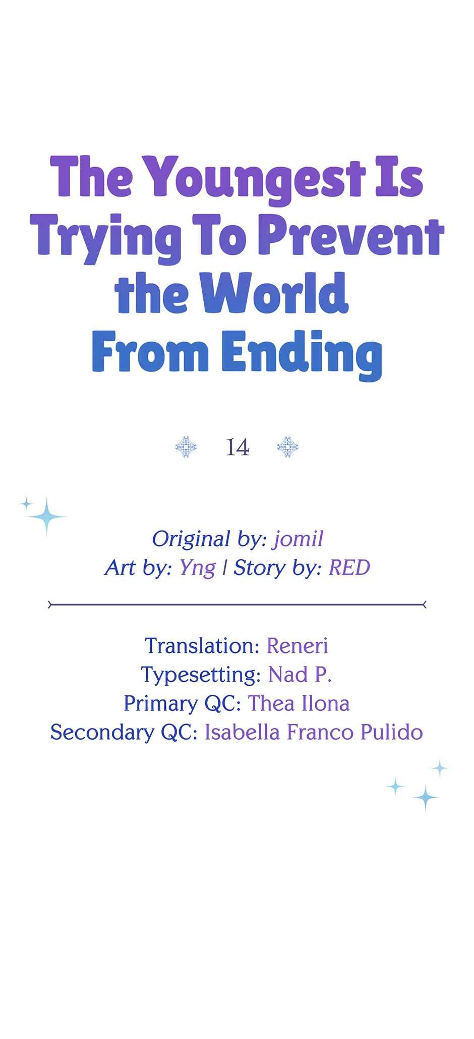 The Youngest Is Trying to Prevent the World From Ending Chapter 14 - Page 9