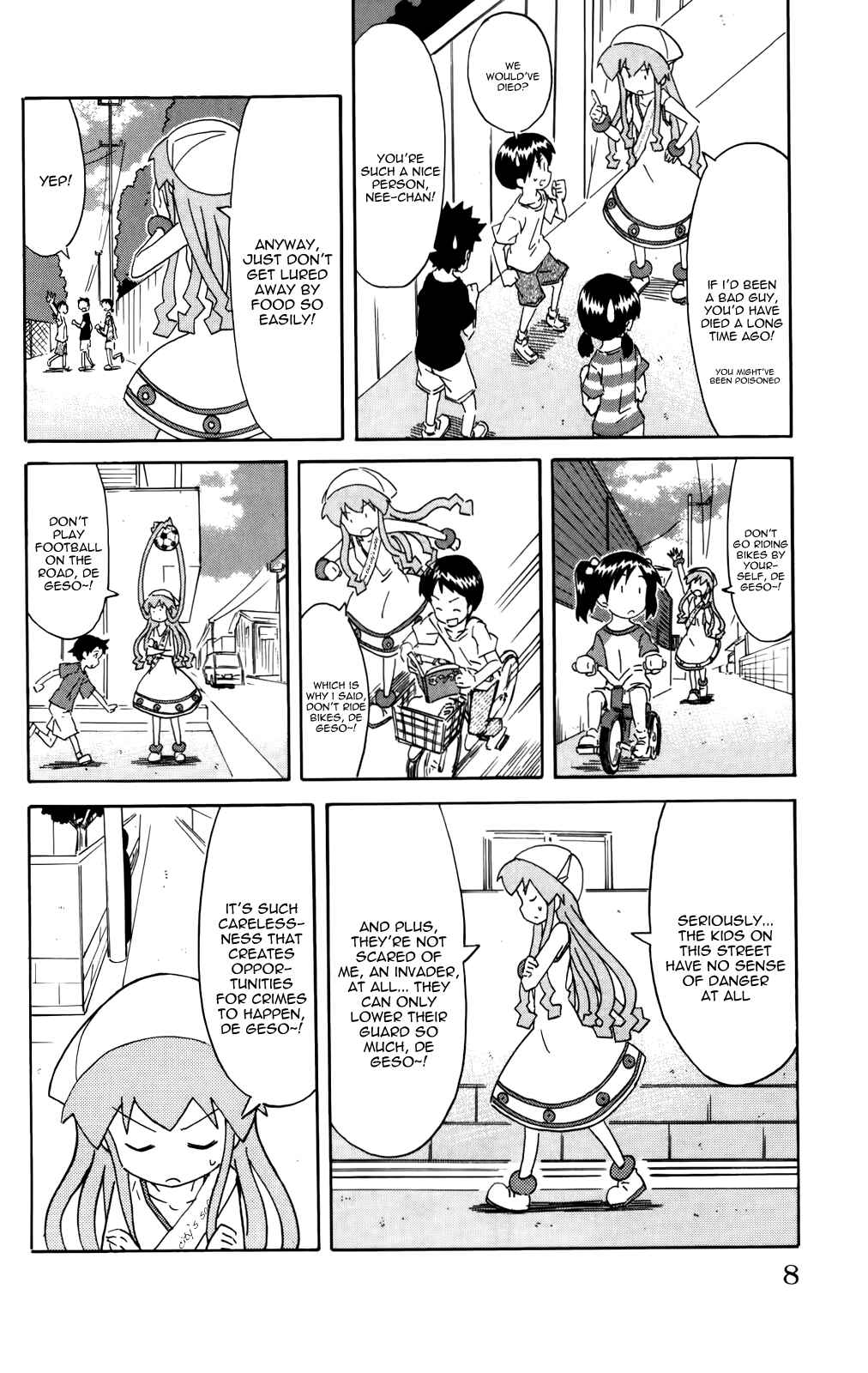 Shinryaku! Ika Musume Chapter 229 - Page 8