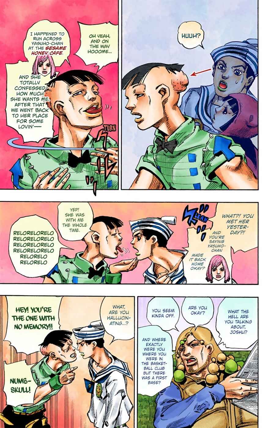 JoJo no Kimyou na Bouken: Part 8 - JoJolion Color-ban Chapter 27 - Page 14