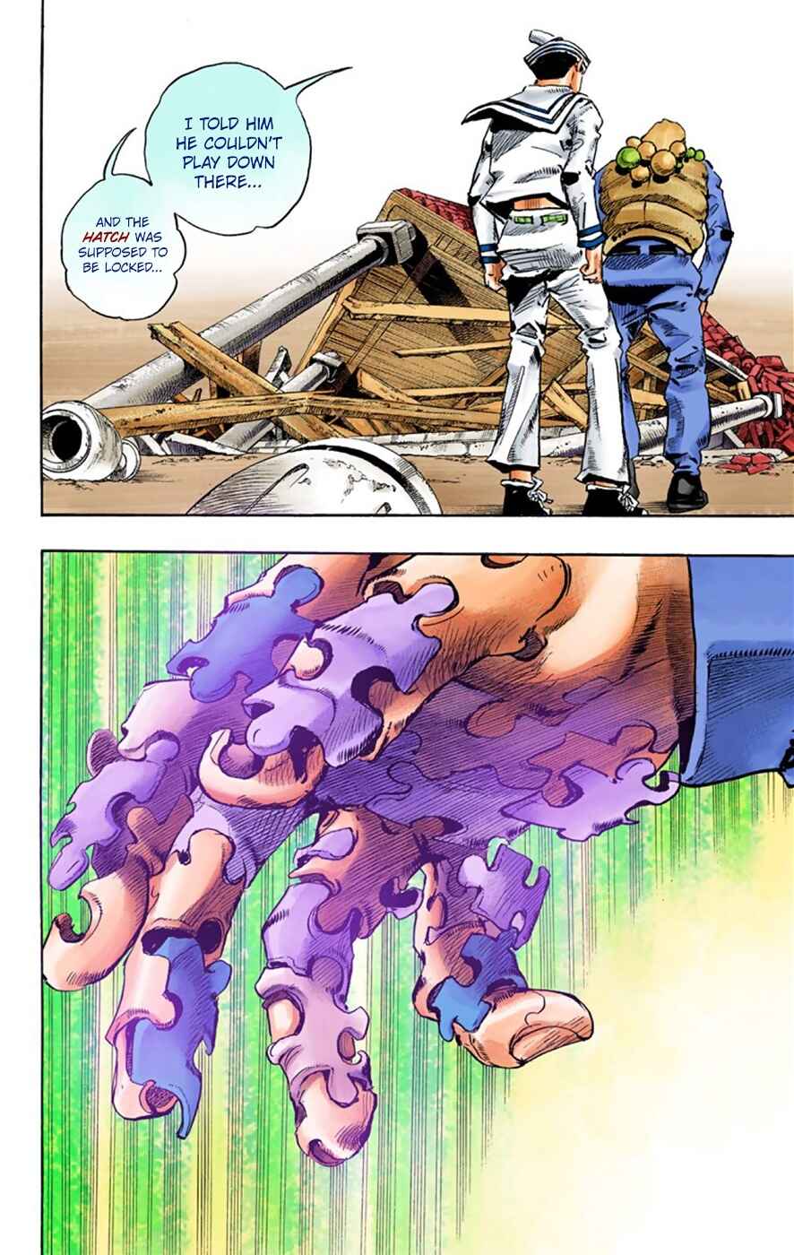 JoJo no Kimyou na Bouken: Part 8 - JoJolion Color-ban Chapter 27 - Page 35
