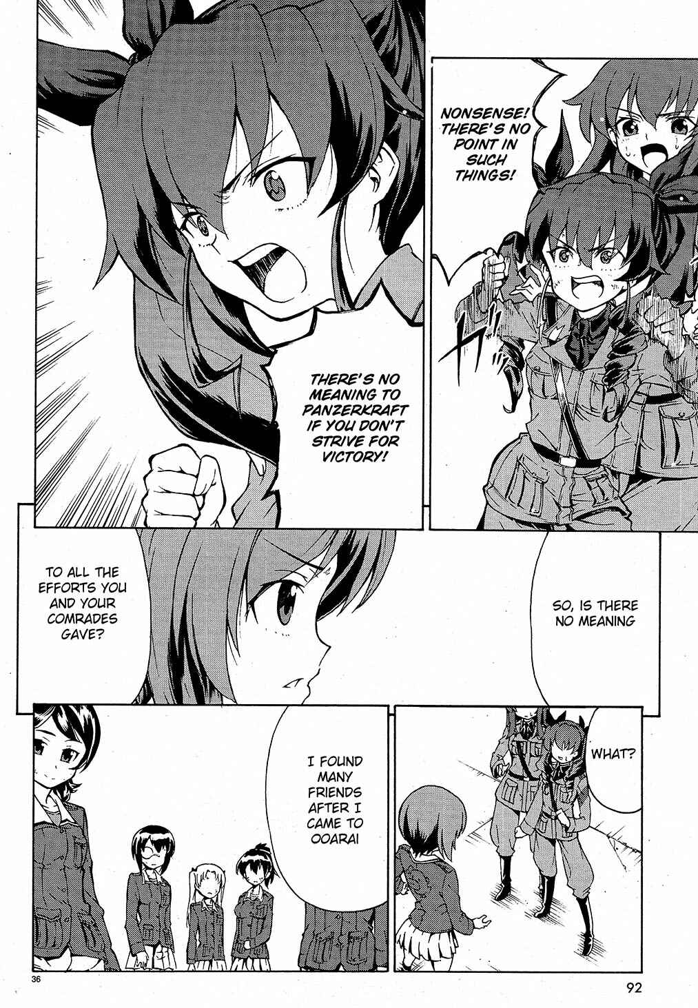 Girls und Panzer Chapter 9 - Page 37
