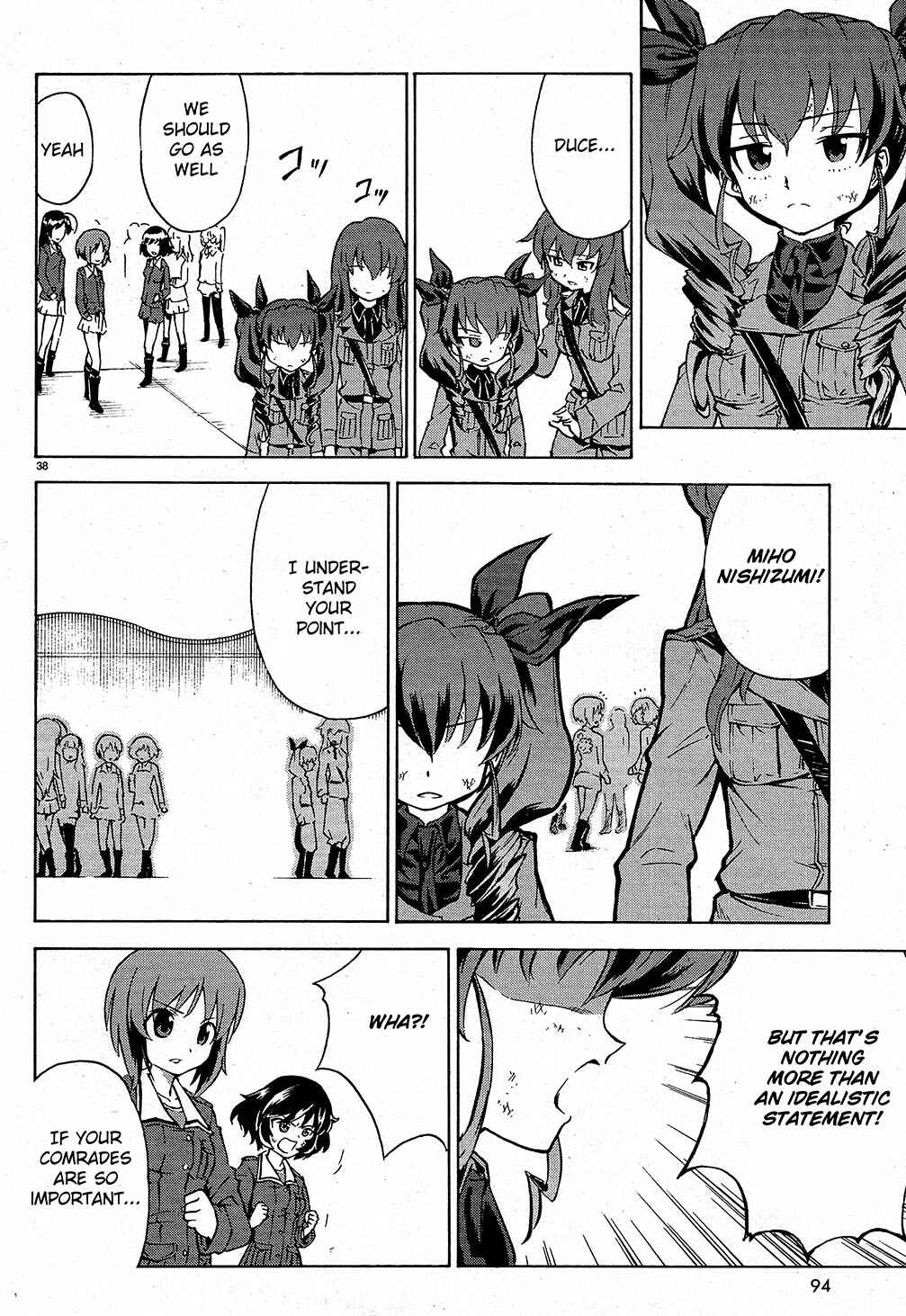 Girls und Panzer Chapter 9 - Page 39