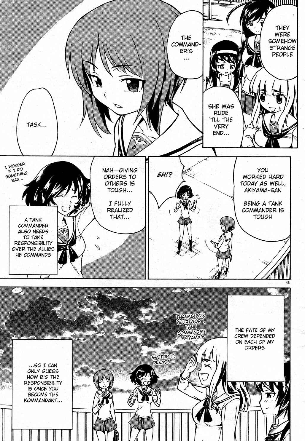 Girls und Panzer Chapter 9 - Page 44